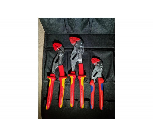 Переставные клещи-ключ Knipex 40 мм (1 1/2"), длина 180 мм, хром, 2К ручки, KN-8605180SB Переставные клещи-ключ Knipex 40 мм (1 1/2"), длина 180 мм, хром, 2К ручки, KN-8605180SB