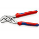 Переставные клещи-ключ Knipex 40 мм (1 1/2"), длина 180 мм, хром, 2К ручки, KN-8605180SB