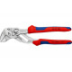 Переставные клещи-ключ Knipex 40 мм (1 1/2"), длина 180 мм, хром, 2К ручки, KN-8605180SB