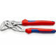 Переставные клещи-ключ Knipex 40 мм (1 1/2"), длина 180 мм, хром, 2К ручки, KN-8605180SB