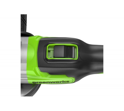 Аккумуляторная угловая шлифовальная машина Greenworks 24V, бесщеточная, c 1хАКБ 4 Ач и ЗУ в сумке 3200207UB Аккумуляторная угловая шлифовальная машина Greenworks 24V, бесщеточная, c 1хАКБ 4 Ач и ЗУ в сумке 3200207UB