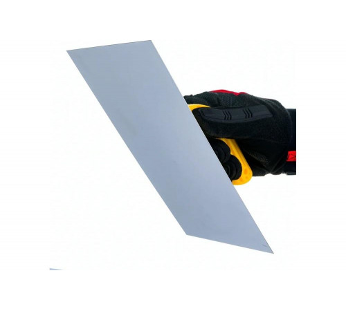 STAYER 130х270 мм, нержавеющая, пластмассовая рукоятка, гладилка 08012_z01