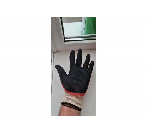 ЗУБР L-XL, 13 класс, 10 пар, повышенной износостойкости, трикотажные, х/б, перчатки с двойным латексным обливом 11459-K10 Мастер ЗУБР L-XL, 13 класс, 10 пар, повышенной износостойкости, трикотажные, х/б, перчатки с двойным латексным обливом 11459-K10 Мастер