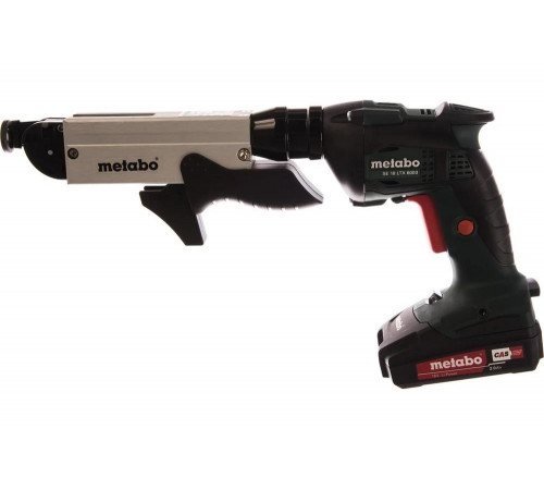 Аккумуляторный винтоверт + магазин Metabo SE 18 LTX 6000 620049510 Аккумуляторный винтоверт + магазин Metabo SE 18 LTX 6000 620049510