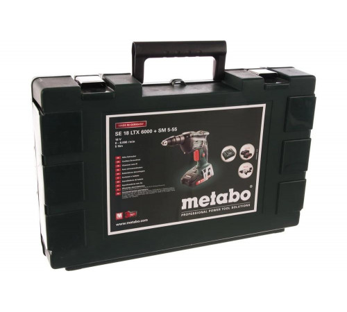 Аккумуляторный винтоверт + магазин Metabo SE 18 LTX 6000 620049510 Аккумуляторный винтоверт + магазин Metabo SE 18 LTX 6000 620049510