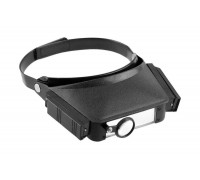 Лупа с креплением на голову, с подсветкой, STAYER STANDARD 40520-2