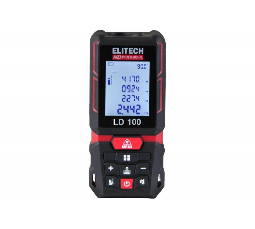 Дальномер Elitech hd ld 100 204771 Дальномер Elitech hd ld 100 204771