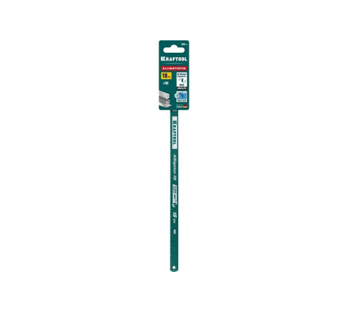 KRAFTOOL 18 TPI, 300 мм, 1 шт., полотно для ножовки по металлу Alligator-18 15942-18-1 KRAFTOOL 18 TPI, 300 мм, 1 шт., полотно для ножовки по металлу Alligator-18 15942-18-1