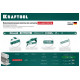 KRAFTOOL 18 TPI, 300 мм, 1 шт., полотно для ножовки по металлу Alligator-18 15942-18-1