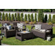 Комплект мебели Keter Corfu set коричневый 258952