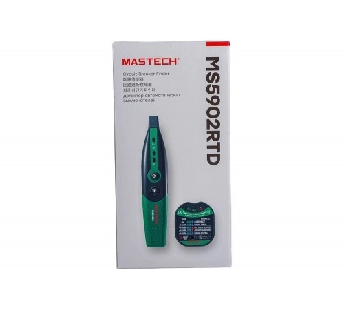 Детектор автоматических выключателей, тестер розеток MASTECH MS5902RTD 00-00000753