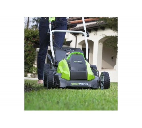 Аккумуляторная газонокосилка Greenworks G40LM45 2500107UA Аккумуляторная газонокосилка Greenworks G40LM45 2500107UA