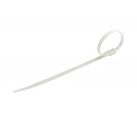 Нейлоновый хомут RUCELF 8х400мм с горизонтальным замком, белый уп-100шт. СТГ-8x400-Б 00-00003300