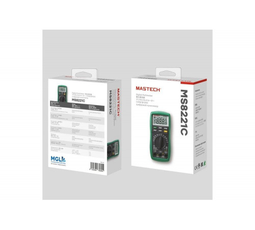 Мультиметр цифровой MASTECH MS8221С (13-2056) Мультиметр цифровой MASTECH MS8221С (13-2056)