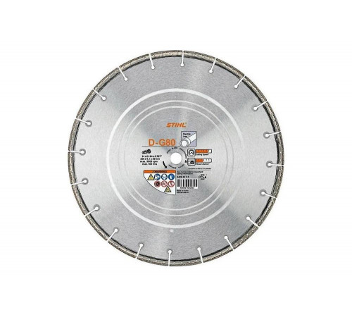Алмазный отрезной круг D-G80 Ø 350 мм/14" Stihl 0835-070-7000 Алмазный отрезной круг D-G80 Ø 350 мм/14" Stihl 0835-070-7000