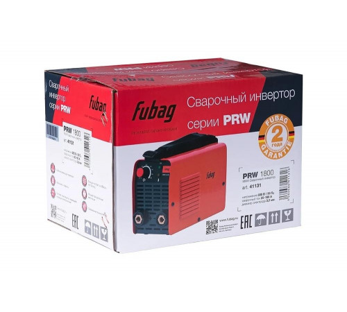 Инвертор ММА сварки FUBAG PRW, 1800 41131
