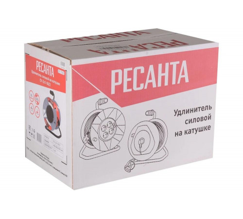 Силовой удлинитель Ресанта СУ-2x1-50/2 Силовой удлинитель Ресанта СУ-2x1-50/2