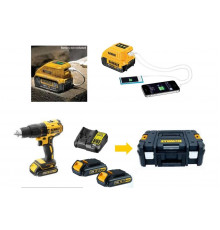 Бесщеточная ударная дрель-шуруповерт DEWALT DCD778S2TC