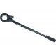 STAYER 1/4"-1 1/4", ручка 620 мм, двухкомпонентная ручка, трещотка для клуппов 28265-1/4-5/4