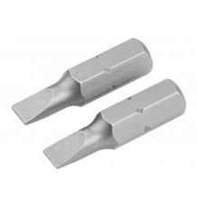 Набор вставок бит торцевых 1/4", Slotted, 6.5x1.2 мм, 25 мм, 2 шт TOLSEN TT20207