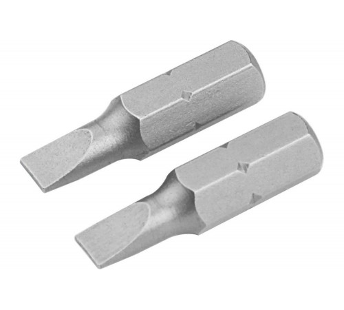 Набор вставок бит торцевых 1/4", Slotted, 6.5x1.2 мм, 25 мм, 2 шт TOLSEN TT20207 Набор вставок бит торцевых 1/4", Slotted, 6.5x1.2 мм, 25 мм, 2 шт TOLSEN TT20207
