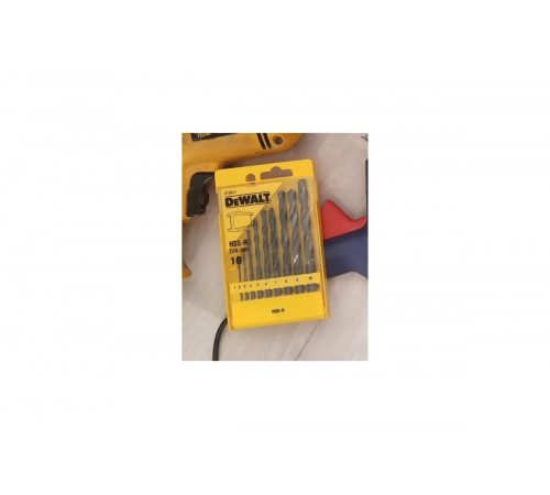 Набор сверл по металлу в пластиковой кассете 10 шт. (1-10 мм; HSS-R) DEWALT DT 5911