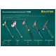 KRAFTOOL 500 г, молоток цельнокованый слесарный THOR 20070-05