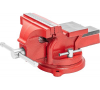 Тиски слесарные MTX 125 мм, поворотные, с наковальней 18635