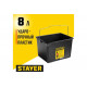 STAYER 8 л, 19x22.5x28 см, пластмассовое, ведро малярное 06092-08