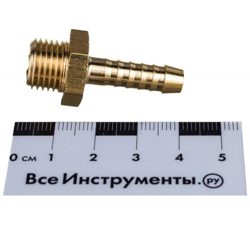 Штуцер под шланг 1/4 х 6мм RODCRAFT 8951011801 Штуцер под шланг 1/4 х 6мм RODCRAFT 8951011801