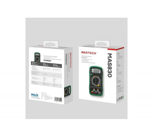 Мультиметр MASTECH MAS830 Мультиметр MASTECH MAS830