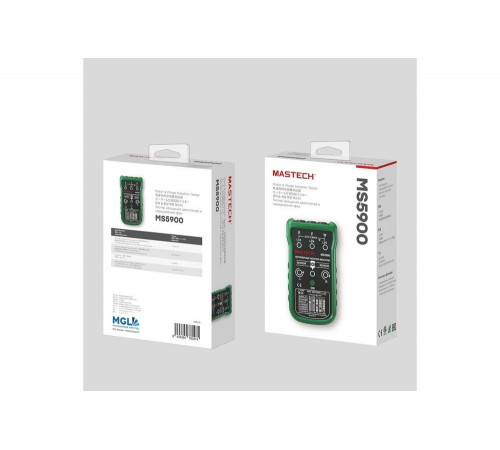 Тестер чередования фаз Mastech MS5900 Тестер чередования фаз Mastech MS5900