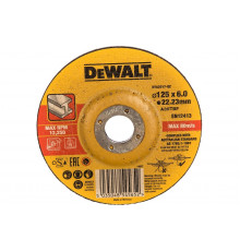 Круг обдирочный по металлу (125х22.2х6,3 мм, тип 27) DEWALT DT43917