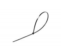 Нейлоновая стяжка Rucelf черная 8х300 мм, уп. 100шт. СТ-8х300-Ч