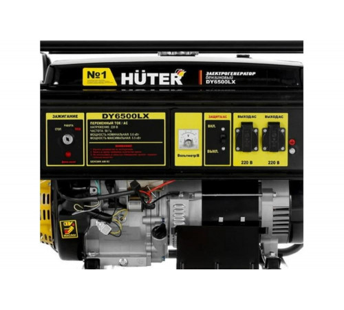 Электрогенератор Huter DY6500LX-электростартер 64/1/24 Электрогенератор Huter DY6500LX-электростартер 64/1/24