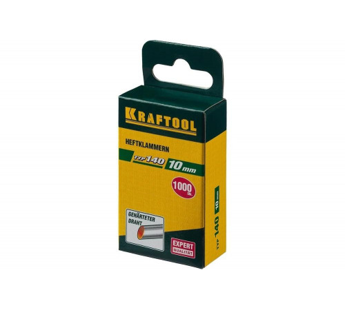 KRAFTOOL скобы тип 140, 10 мм, скобы супертвердые 31680-10
