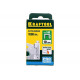 KRAFTOOL скобы тип 140, 10 мм, скобы супертвердые 31680-10