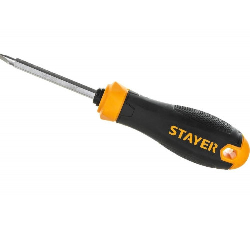 STAYER 2 в 1, отвертка с двусторонним стержнем 2512_z02