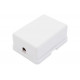 Настенная розетка IEK ITK RJ12, категория 3 UTP, 1-порт CS2-3C3U-12