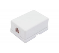 Настенная розетка IEK ITK RJ12, категория 3 UTP, 1-порт CS2-3C3U-12