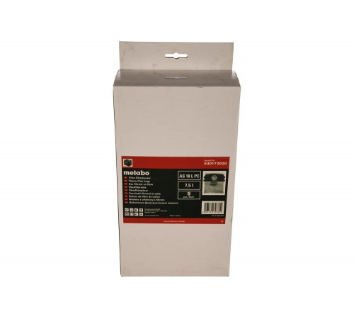 Мешок флисовый 7.5 л, 5 шт. AS 18L PC Metabo 630173000 Мешок флисовый 7.5 л, 5 шт. AS 18L PC Metabo 630173000