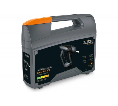 Термоклеевой пистолет STEINEL HOT GLUE GUN GLUE PRO 300 KF в пластиковом кейсе 52683