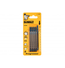Пилки для лобзика по металлу (100 мм; шаг зубьев 1.2-2.6 мм) 5 шт. DEWALT DT 2058