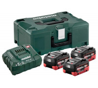 Набор Basic-Set: 3 аккумулятора 5.5 Aч, 18 В, LiHD, зарядное устройство ASC30-36 Metaloc Metabo 685069000