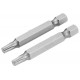 Набор вставок бит торцевых 1/4", Torx, T10, 50 мм, 2 шт TOLSEN TT20321