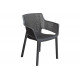 Стул Keter Elisa chair графит 246189