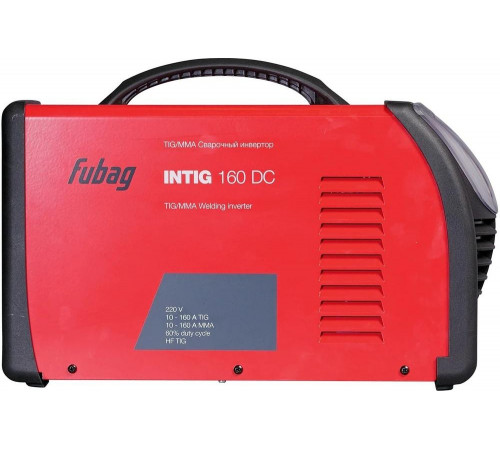Сварочный инвертор FUBAG  INTIG 160 DC + горелка FB TIG 17 5P 4m 38455 38 025.2
