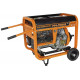 Генератор CARVER PPG- 7000DE дизель LT-186FA, 5,0/5,5кВт, 220В, бак12.5л, э/старт, колеса, медь 01.020.00023