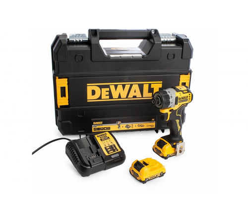 Шуруповерт DEWALT 12 В XR DCF601D2-QW