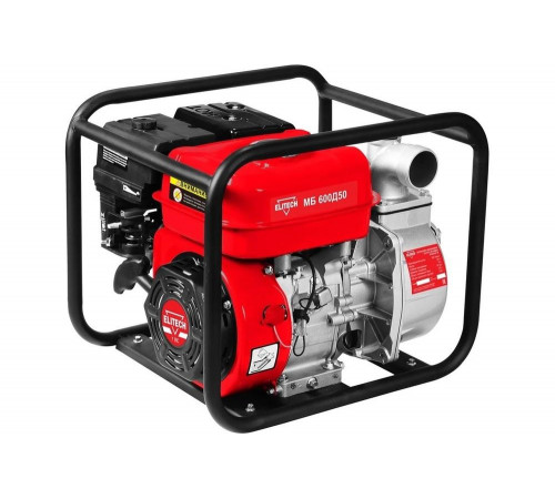 Мотопомпа бензиновая Elitech МБ 600 Д 50 (E0105.001.00) 205517 Мотопомпа бензиновая Elitech МБ 600 Д 50 (E0105.001.00) 205517